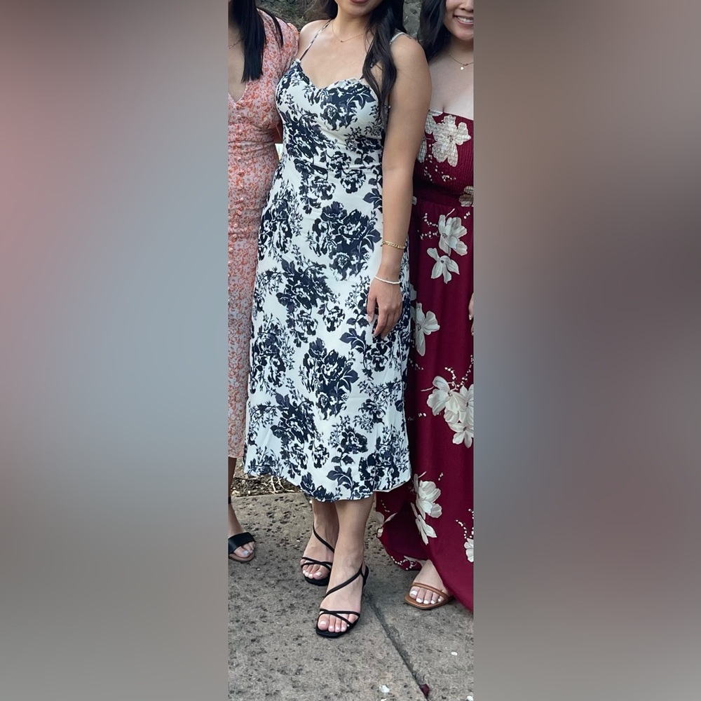 REFORMATION midi length a-line dress